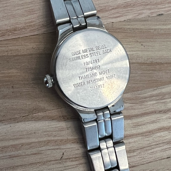 Anne Klein Ladies Watch Blue Dial Stainless Water Resistant 100 - Picture 7 of 10